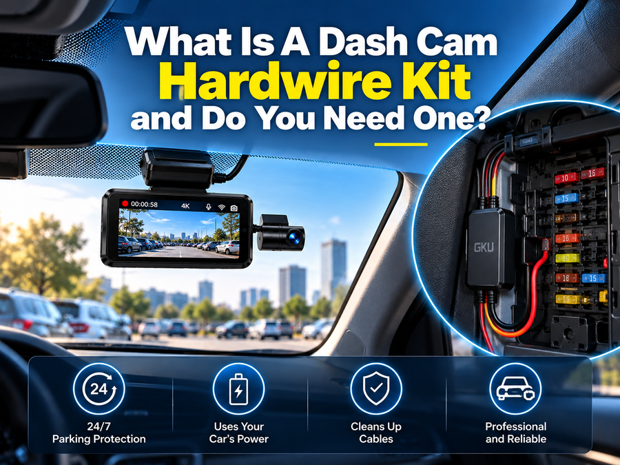 What Is A Dash Cam Hardwire Kit and Do You Need One?