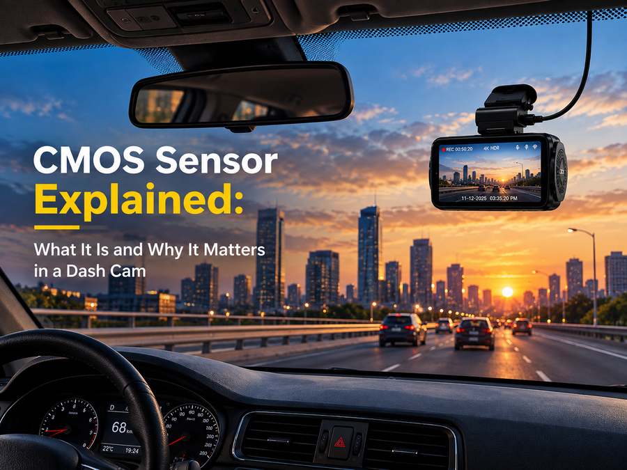 CMOS Sensor Explained: What It Is and Why It Matters in a Dash Cam