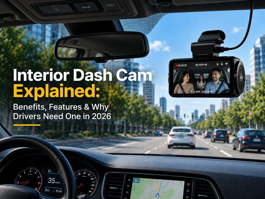 Interior Dash Cam Explained: Benefits, Features & Why Drivers Need One in 2026