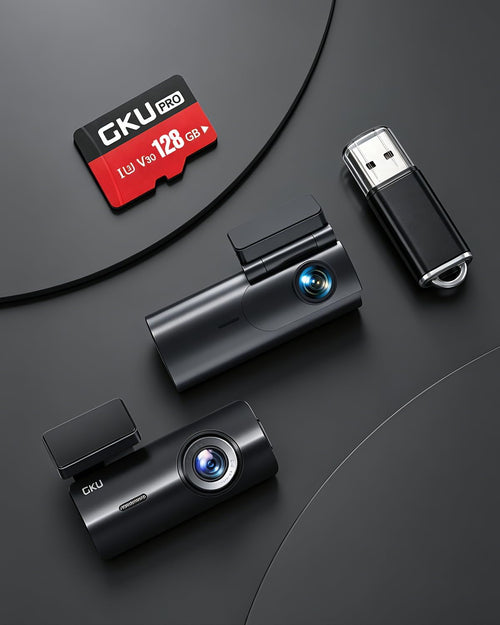 GKU 128GB High Endurance MicroSD Card for Dash Cam | U3 V30 4K Recording