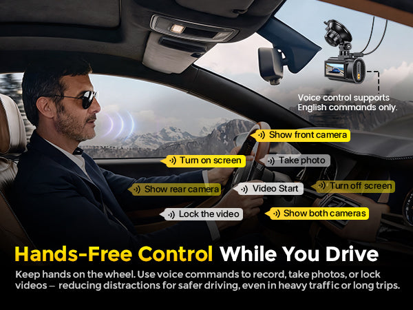 Eyes on the Road. Hands on the Wheel.