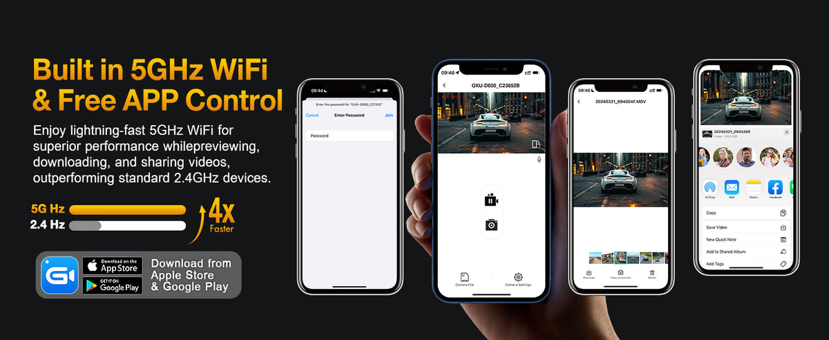 5GHz WiFi/App Control